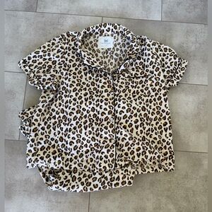 Printfresh Leopard Print Pajama Set